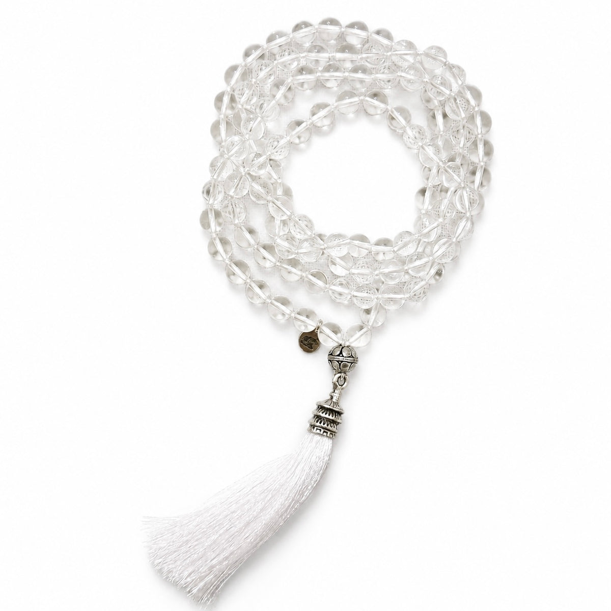 108 Clear Quartz Mala | Venus, Clarity & Intention