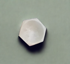 Selenite Crystal Hexagram Charging Bowl