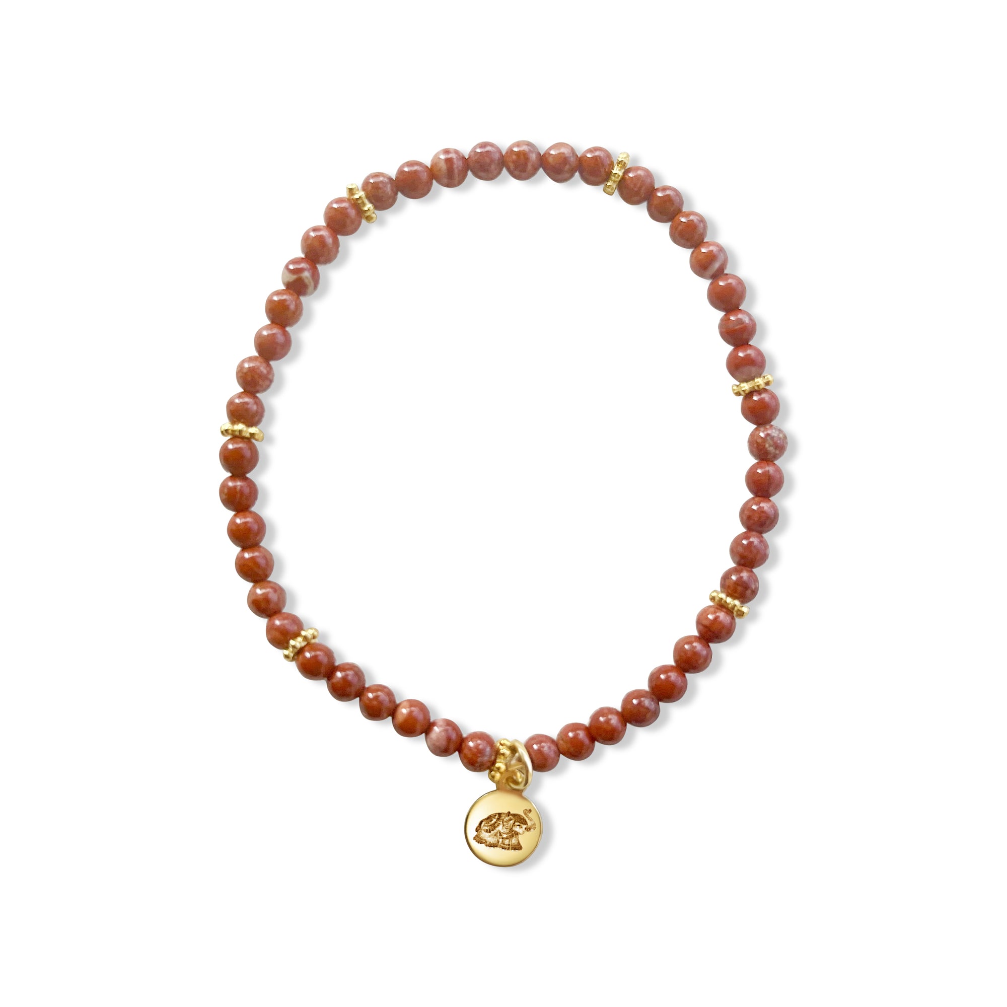 Red Jasper Mini Stretch Bracelet